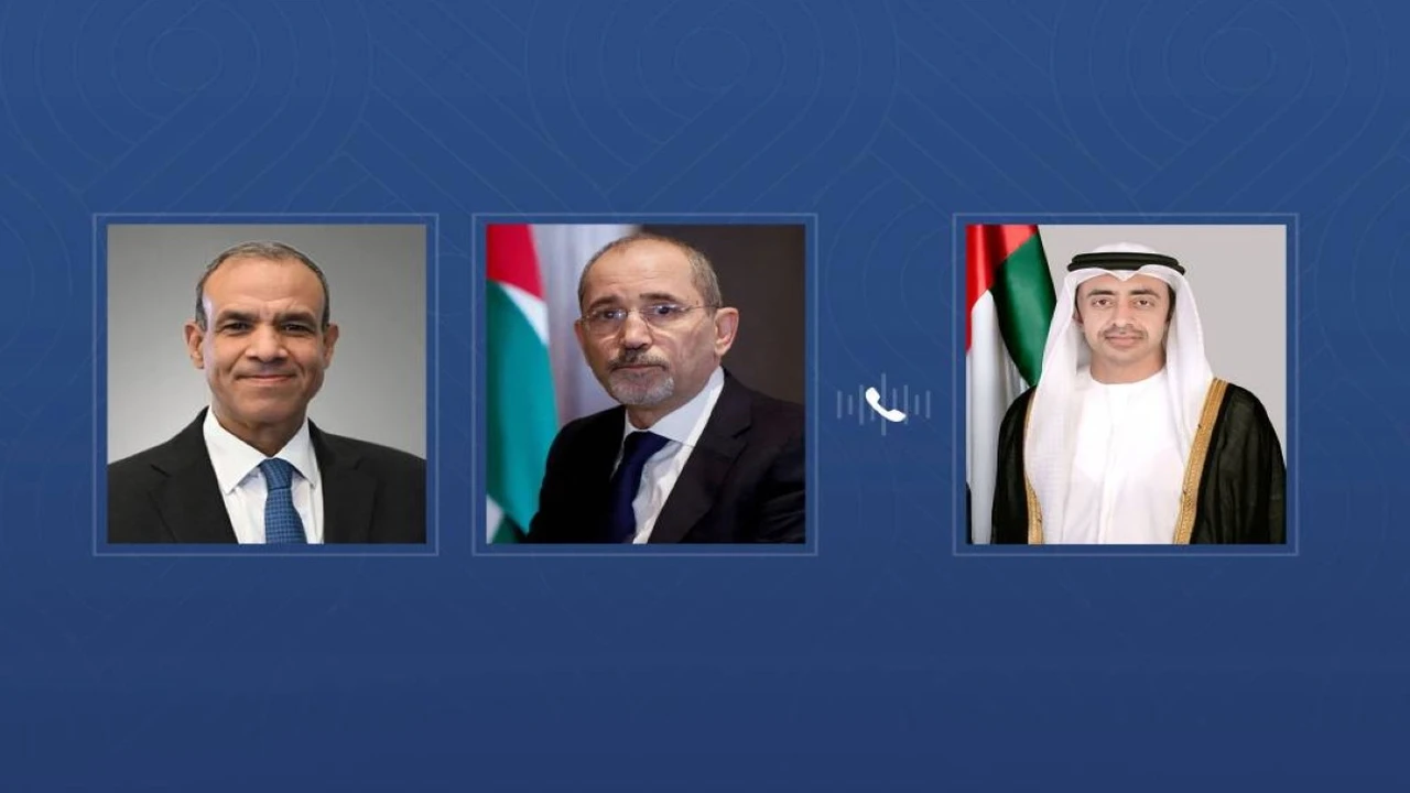 تضامن الإمارات مع الأردن ومصر يحظى بتأكيد عبدالله بن زايد